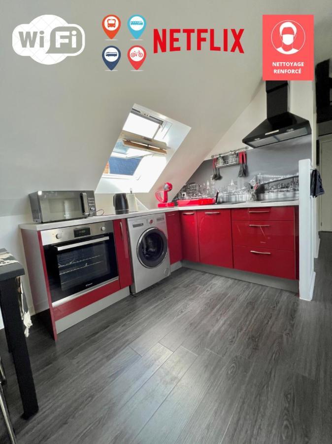 Bel Appartement Lumineux 35M2, Bord De Loire サン・ジャン・ル・ブラン砦 エクステリア 写真